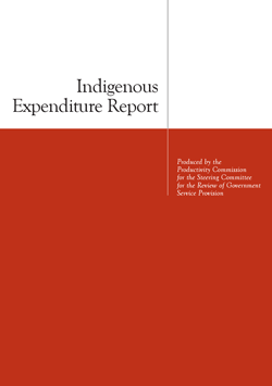 Cover of 2012 Indigenous Expenditure Report